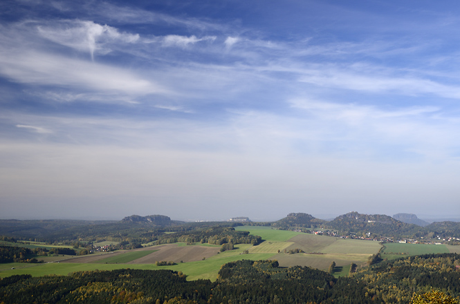 Saxon table mountains - smaller format