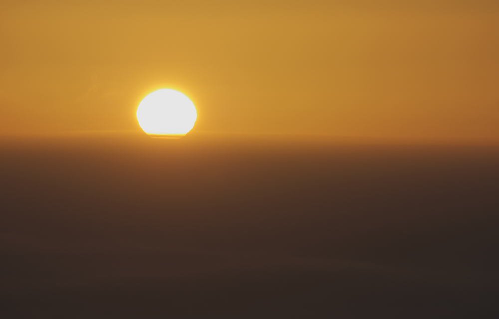 Východ Slunce - větší formát