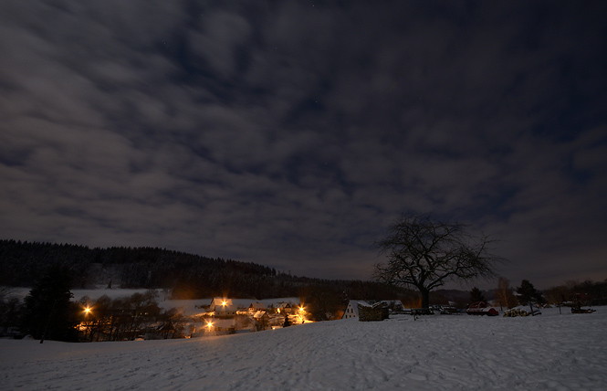 Night at "Hlavov" - smaller format