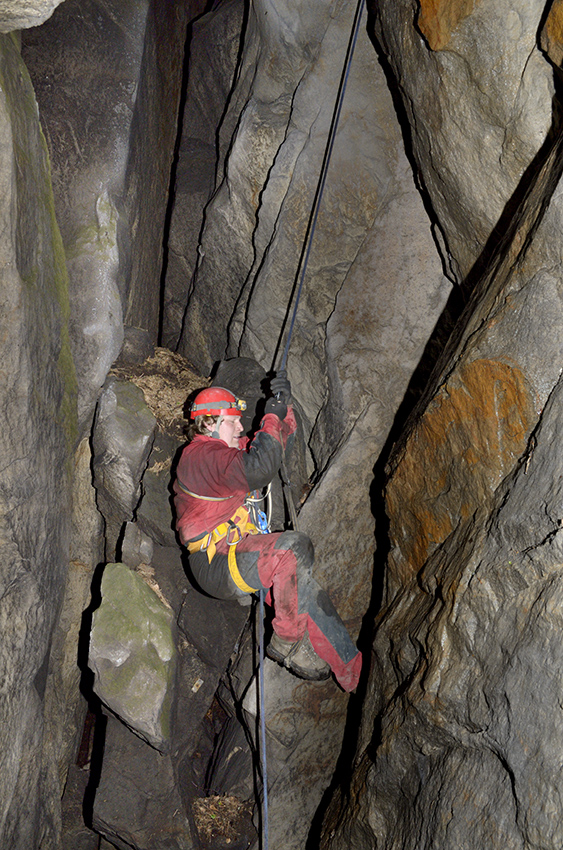 In the "Teplice Abyss" - larger format