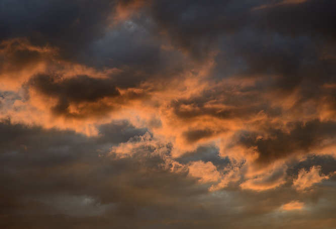 Sunset from "Modany" - smaller format