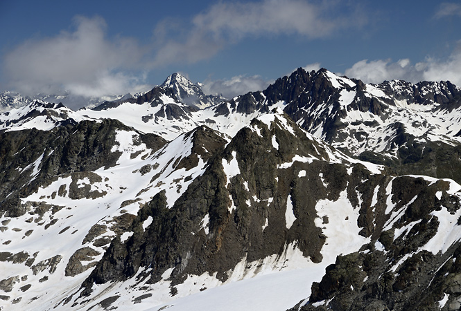 Piz Linard a Piz Vadret - men formt