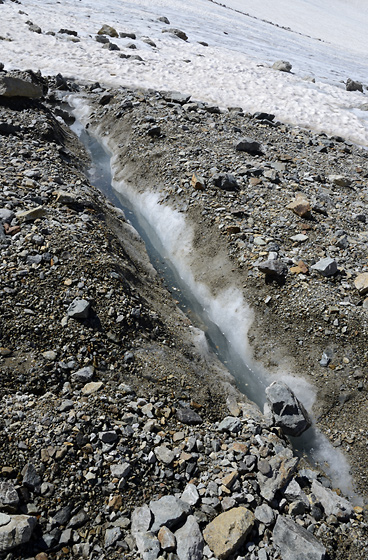 Glacial crack - smaller format