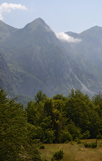 Mountain over "Qerec" - smaller format