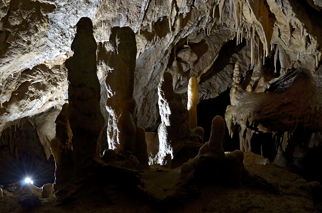 Stalagmity - men formt