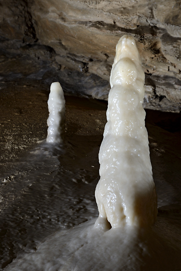 Stalagmity - men formt