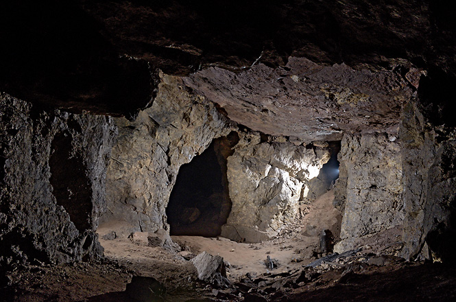 In the cave - smaller format