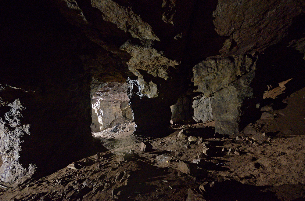 In the cave - larger format
