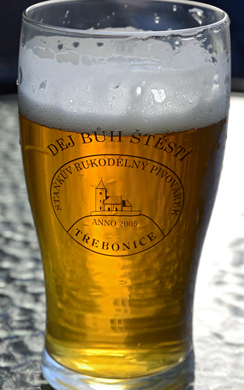 Beer from "Tebonice" - smaller format