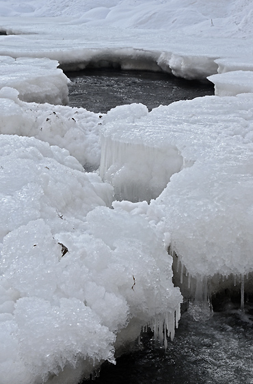 Ice on "Jizera" - smaller format