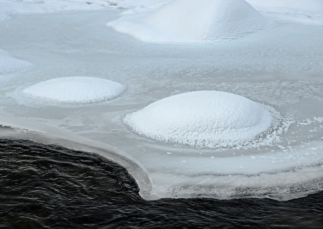 Ice on "Jizera" - smaller format