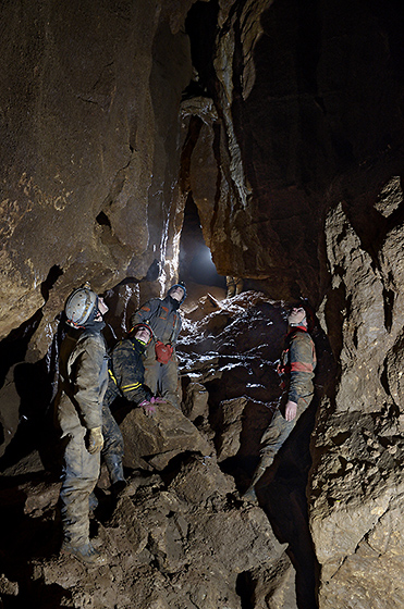 In the "amalk Cave" - smaller format