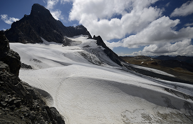 Piz Kesch - men formt