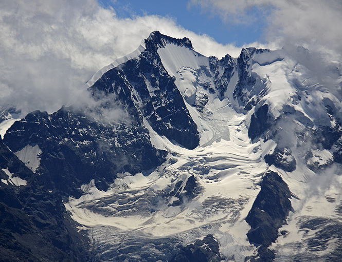 Piz Bernina - men formt