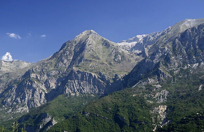 Farewell to mountains - smaller format