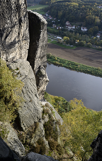 View down - smaller format
