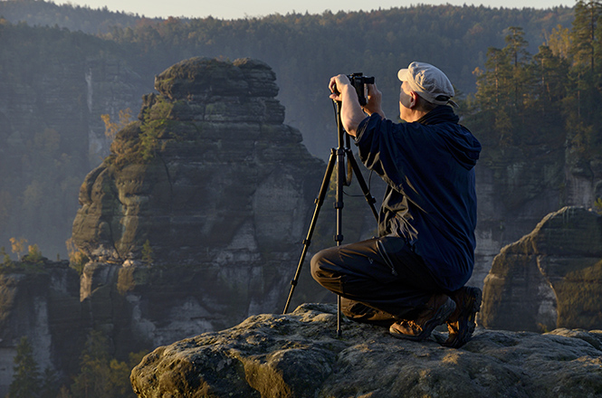 Fotograf - men formt