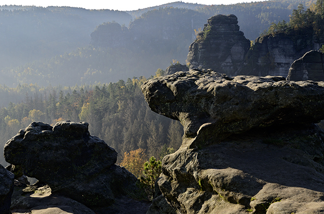 Morning on the lookout - smaller format