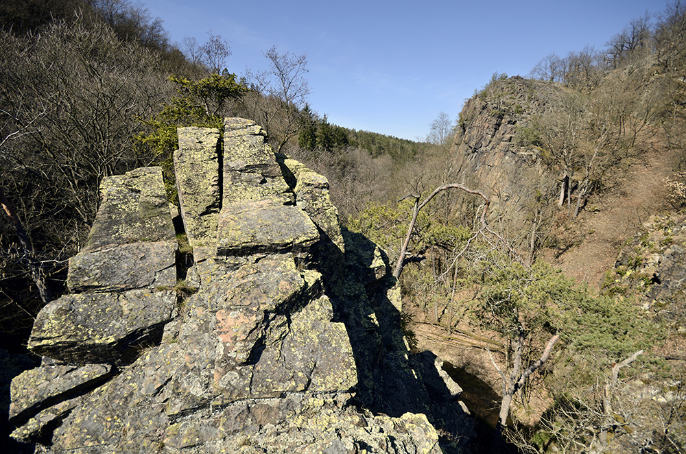 Over the "Skryje pools" - larger format