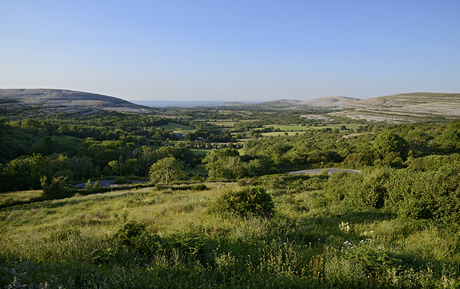 Krajina Burren - men formt
