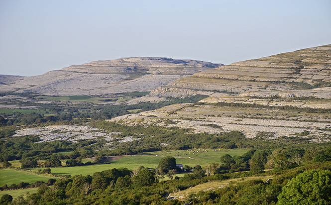 Krajina Burren - men formt