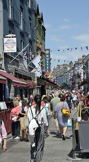 Galway street - smaller format