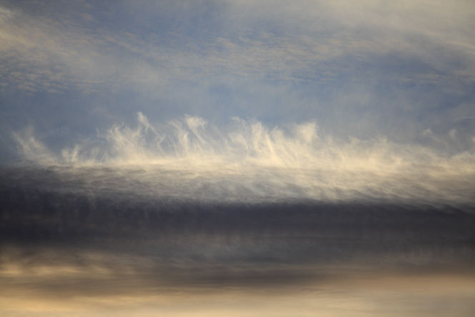 Hairy clouds - smaller format