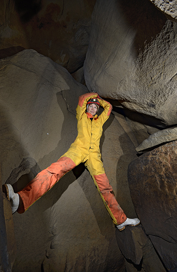 In Teplice Cave - smaller format