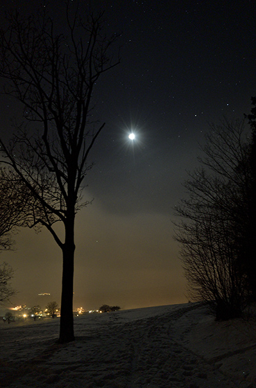 Lunar eclipse - smaller format