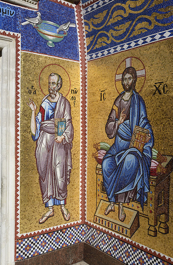 Ježíš a apoštol Pavel - větší formát