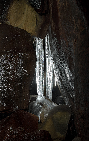 In the "Teplice Cave" - smaller format