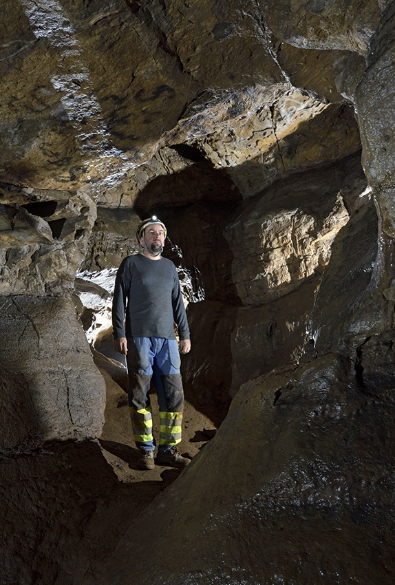 In the "Dripstone Cave" - larger format