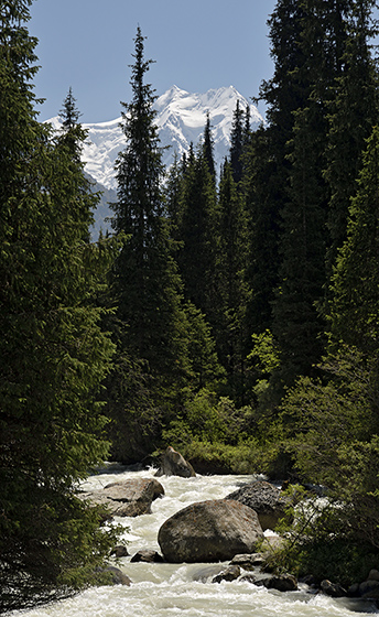 In mountains - smaller format
