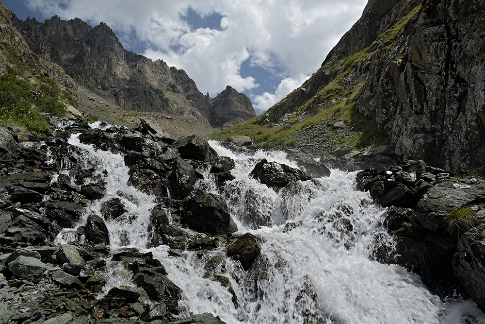 Waterfall - larger format