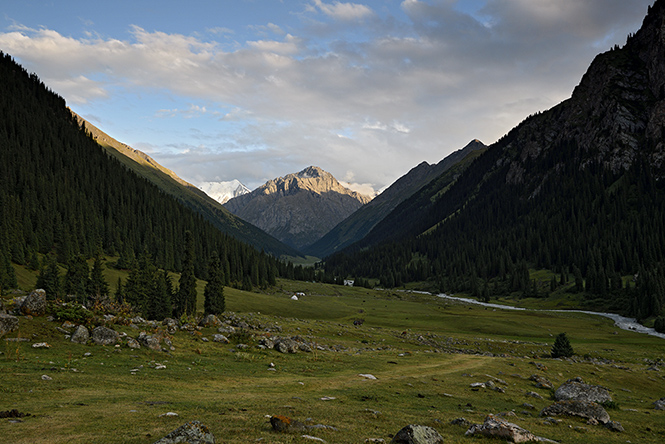 "Arashan Valley" - smaller format