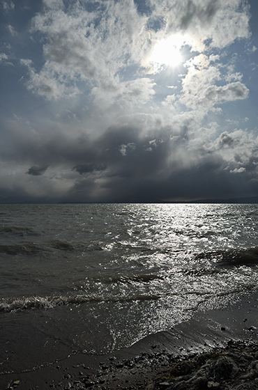 At the lake - smaller format