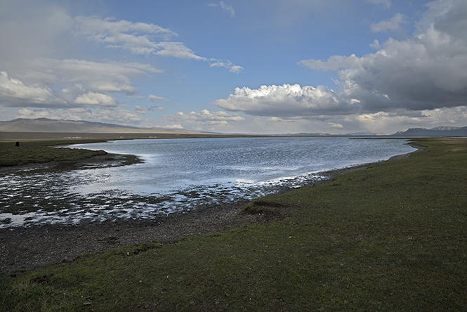 At the lake - smaller format