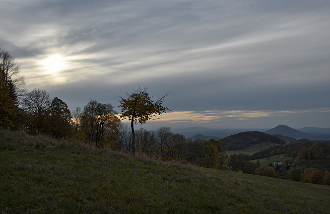 Evening at "Golden Hill" - smaller format