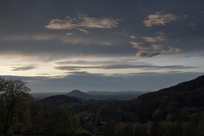 Evening at "Golden Hill" - smaller format