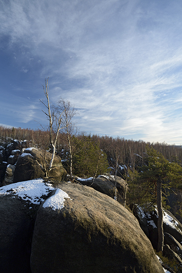 Over the "Sand Gorge" - smaller format