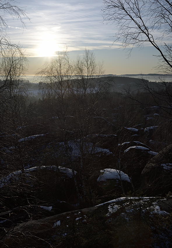 Over the "Sand Gorge" - larger format