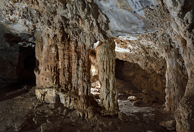 In the cave - smaller format