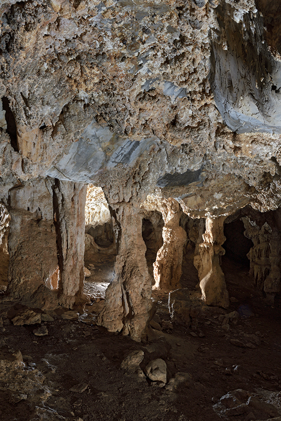 In the cave - larger format