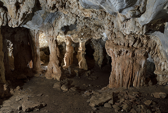 In the cave - smaller format