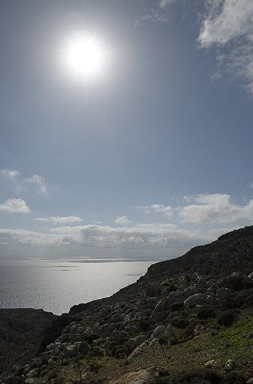 View to the sea - smaller format