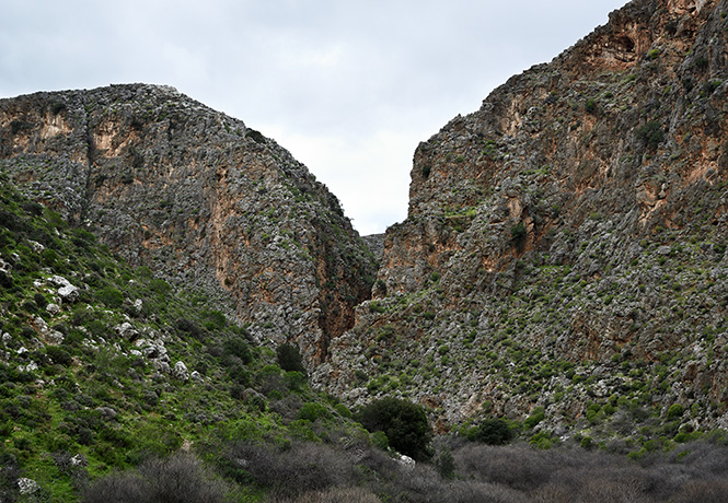 In the gorge - smaller format