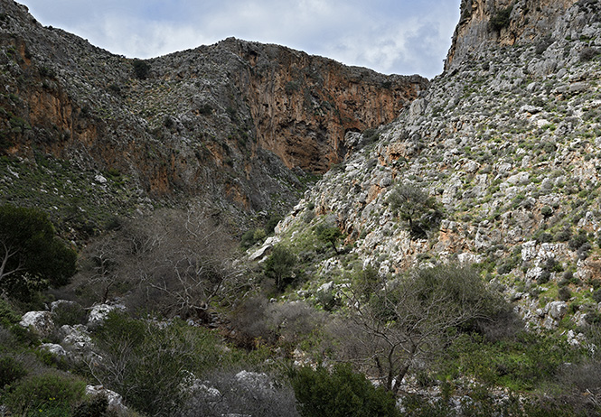In the gorge - smaller format