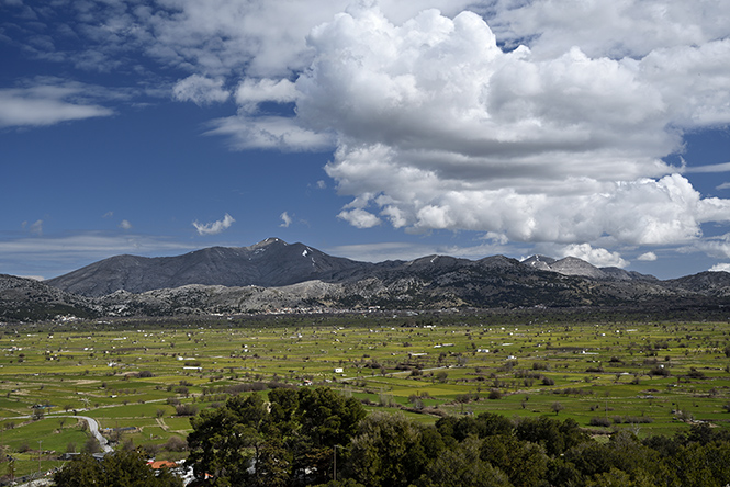 Planina Lasithi - men formt