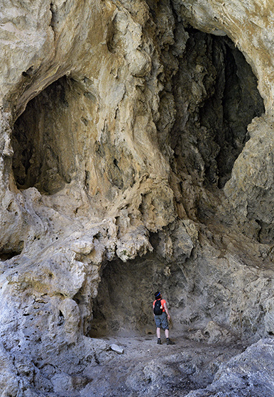 In the cave - smaller format