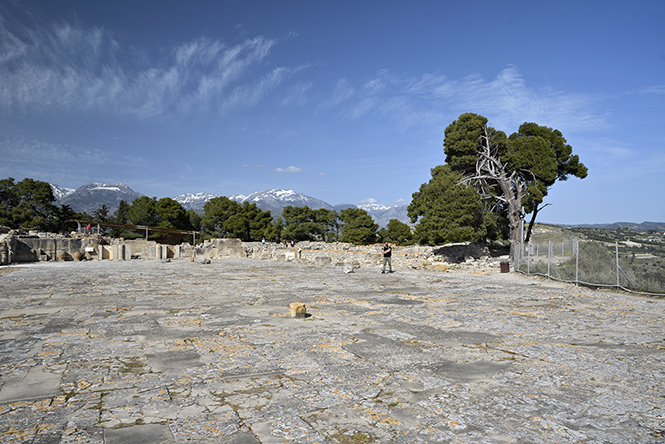 Central court - smaller format